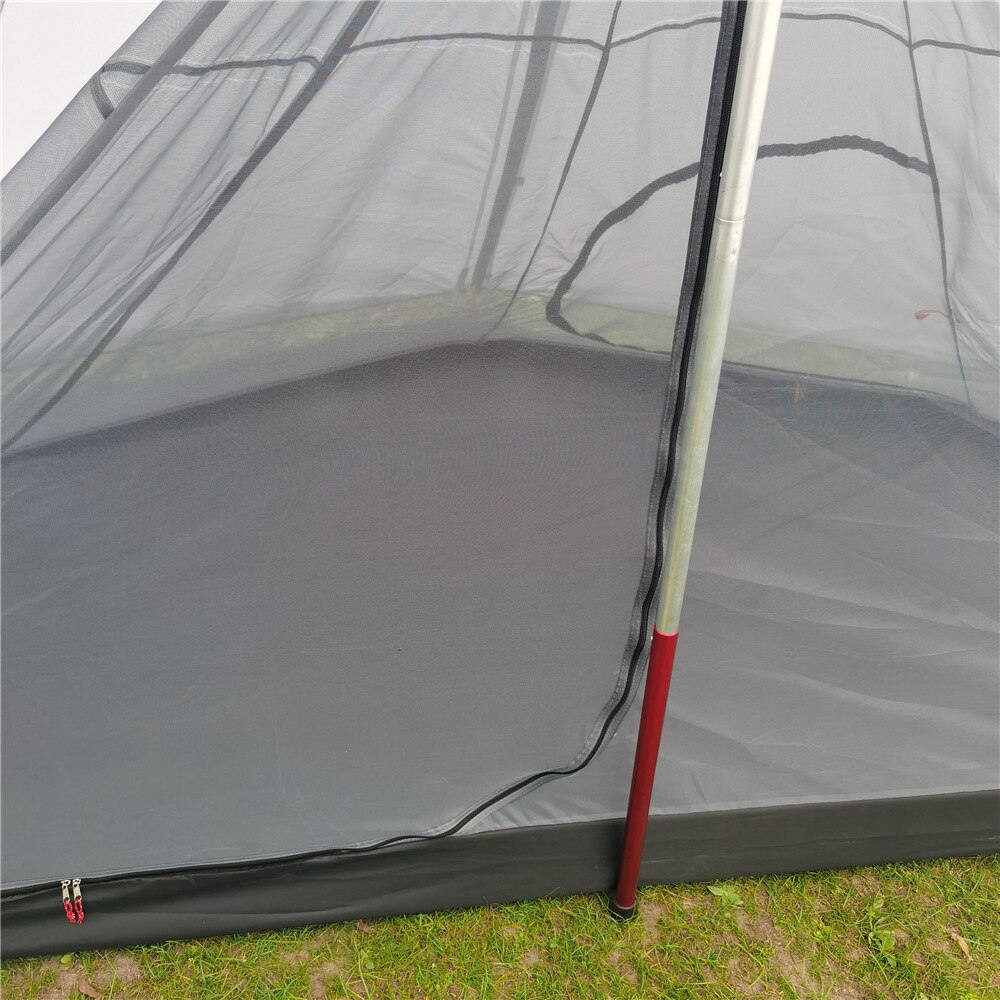 Cheap Goat Tents Ultralight Pyramid Outdoor Indoor Tent Summer Mesh Tent Portable Hiking Camping Tepee Inside Tent 2022 New   